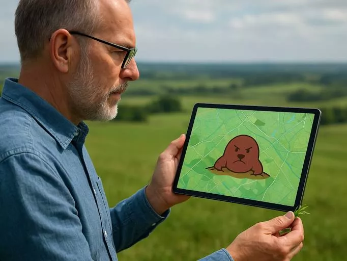 Illustration de l'article 'Le SIG qui savait tout : même la position exacte des taupes grincheuses'